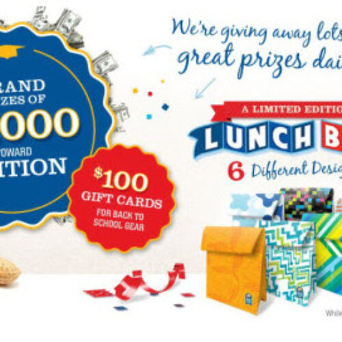 Lance Snacks Back to School Instant Win Game!